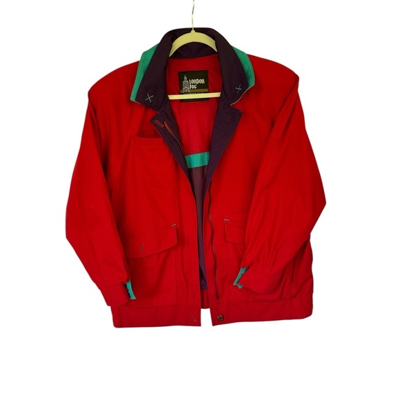 London Fog Other - London Fog Red and Purple Outerwear